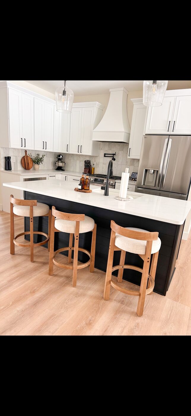 Custom kitchen island